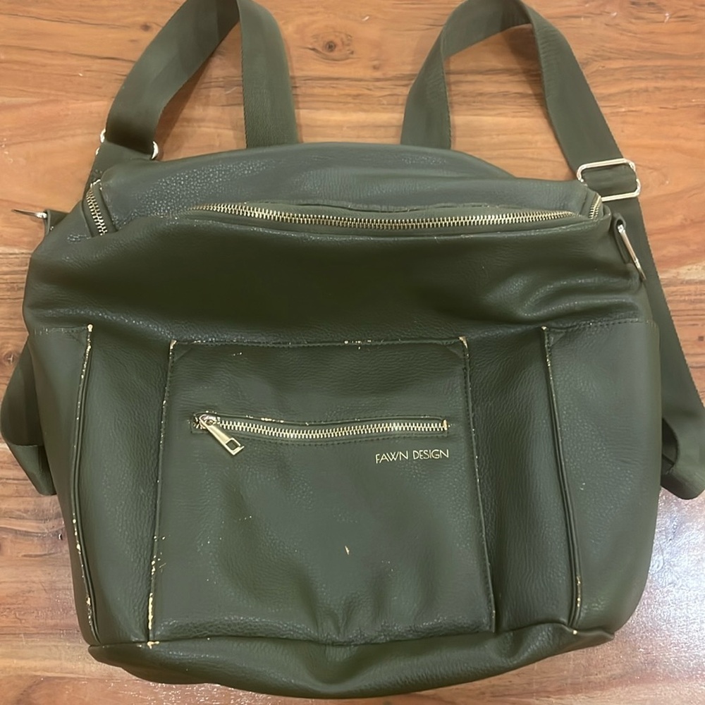 Fawn design original back pack diaper bag